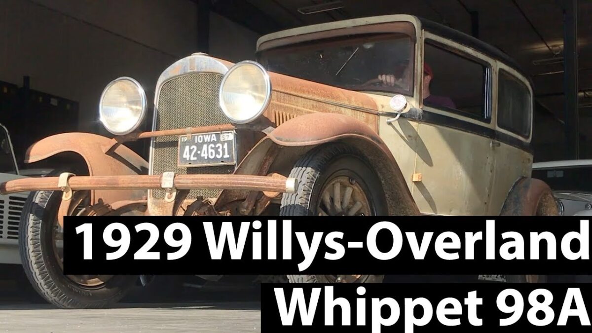 Taking an unrestored 1929 Willys-Overland Whippet 98A to a Cars and Coffee.