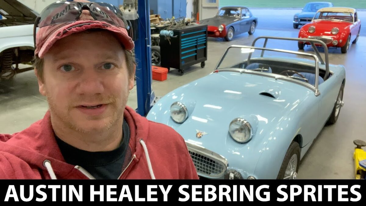 Tour of three Austin Healey Sebring Sprites