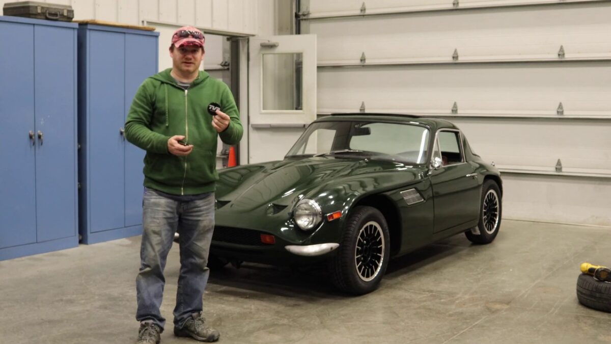 Cleaning up the 1972 TVR Vixen 2500