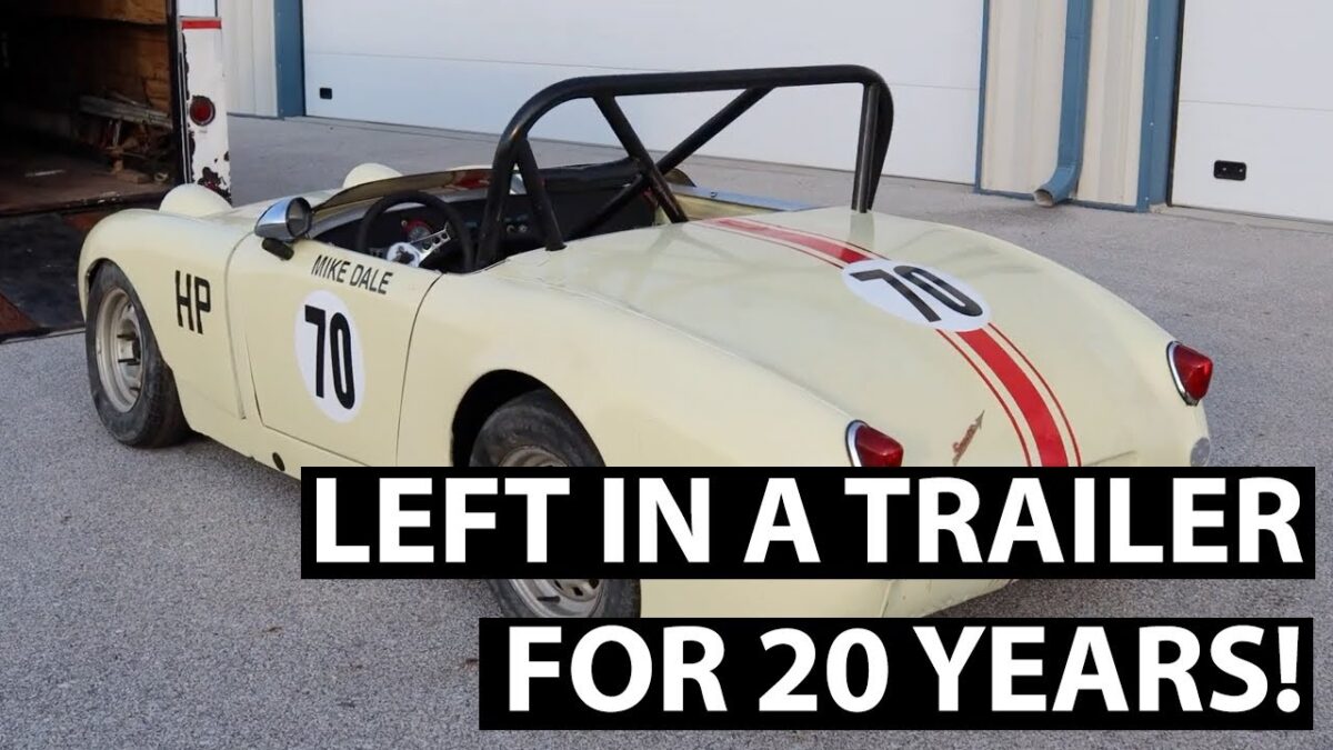 Jaguar Execs Race Car Hidden for Last 20 Years