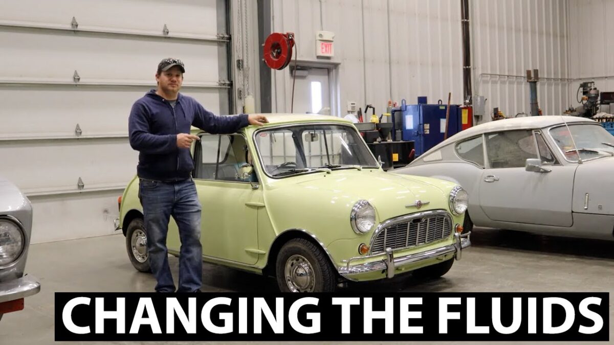 1962 Morris Mini Minor Fluids Service