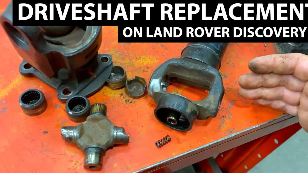 Replacing Land Rover Discovery II Front Driveshaft