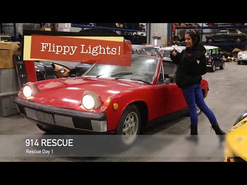 Cassie Rescues $600 Porsche 914