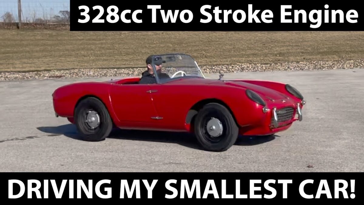 Driving the 328cc Two Stroke Berkeley SE328
