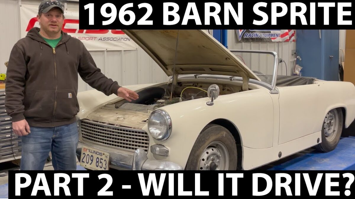 1962 Austin Healey Sprite Mark II – Will It Drive?