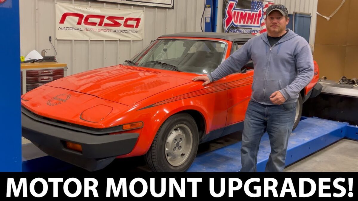 Replacing Triumph TR7 Engine and Trans Mounts