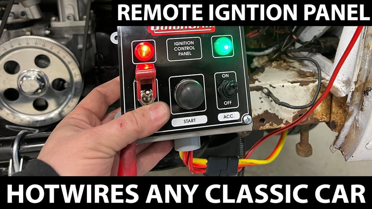 Remote Ignition Panel to Hotwire My Project Cars