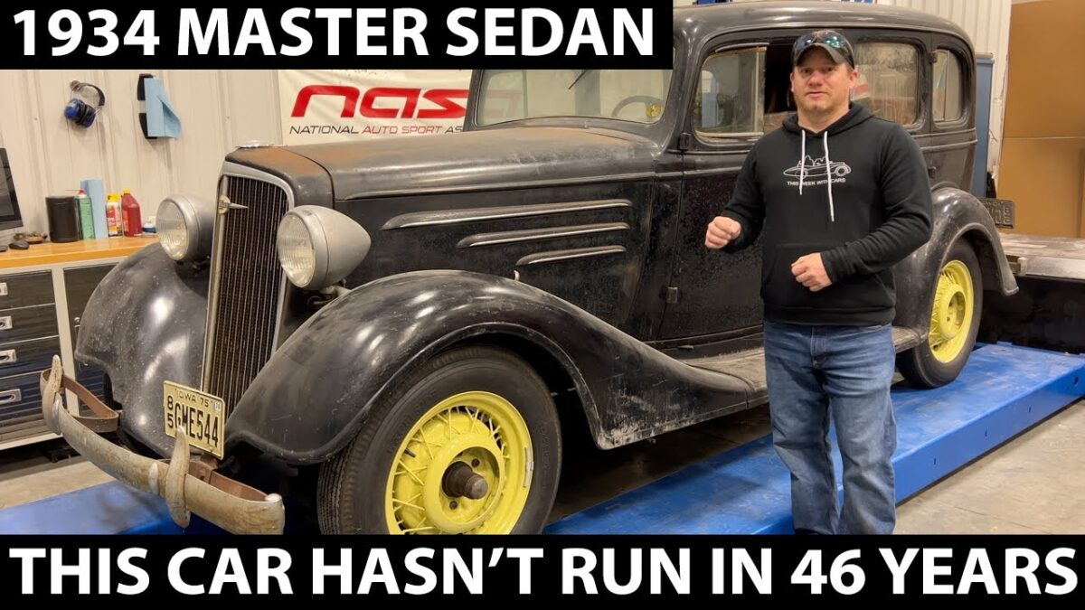 Will It Run? – 1934 Chevrolet Master 4-Door Sedan