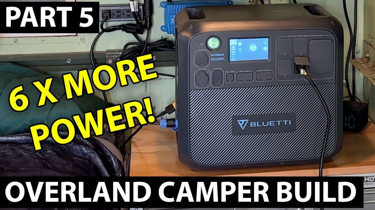 Integrating BLUETTI AC200MAX Power Station into Overlander for Six Times the Power