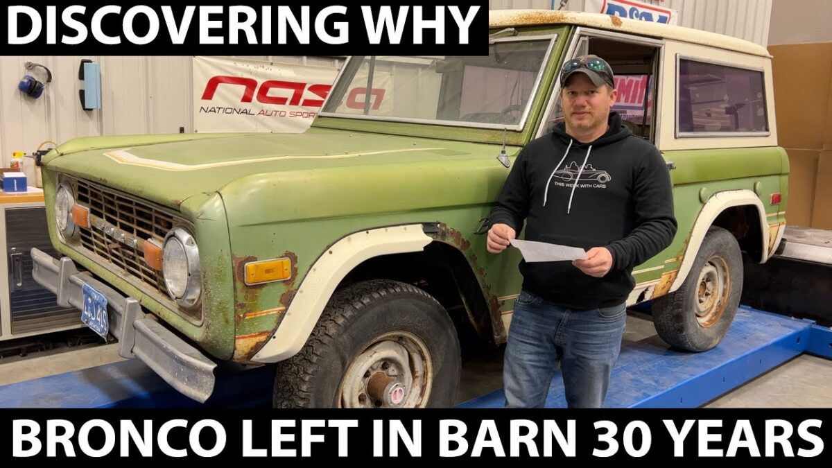1976 Ford Bronco Sport Parked for 30 Years – Part 2
