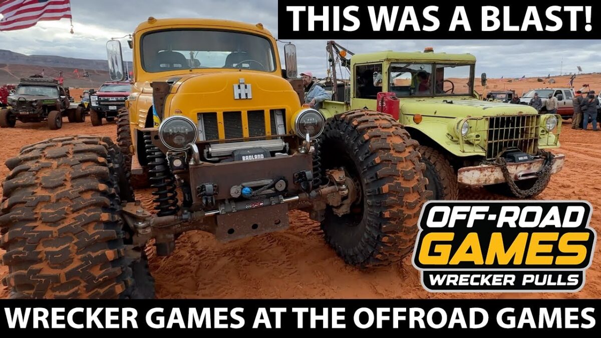 Competing in the Off Road Wrecker Games