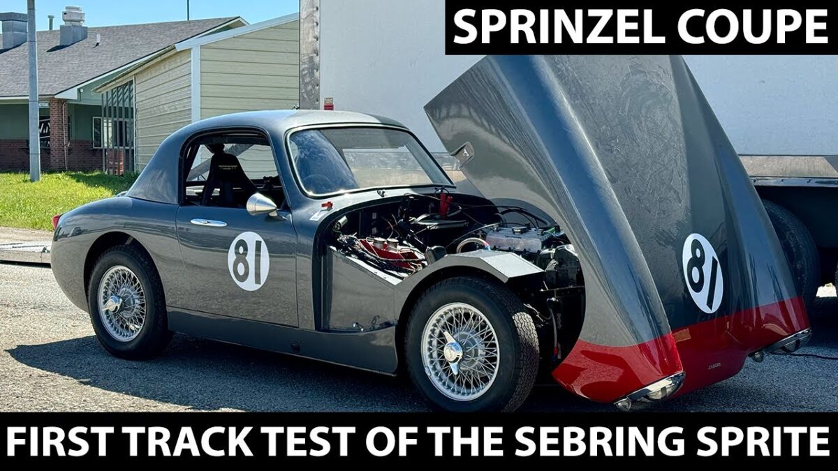 Sprinzel Sebring Sprite Track Testing