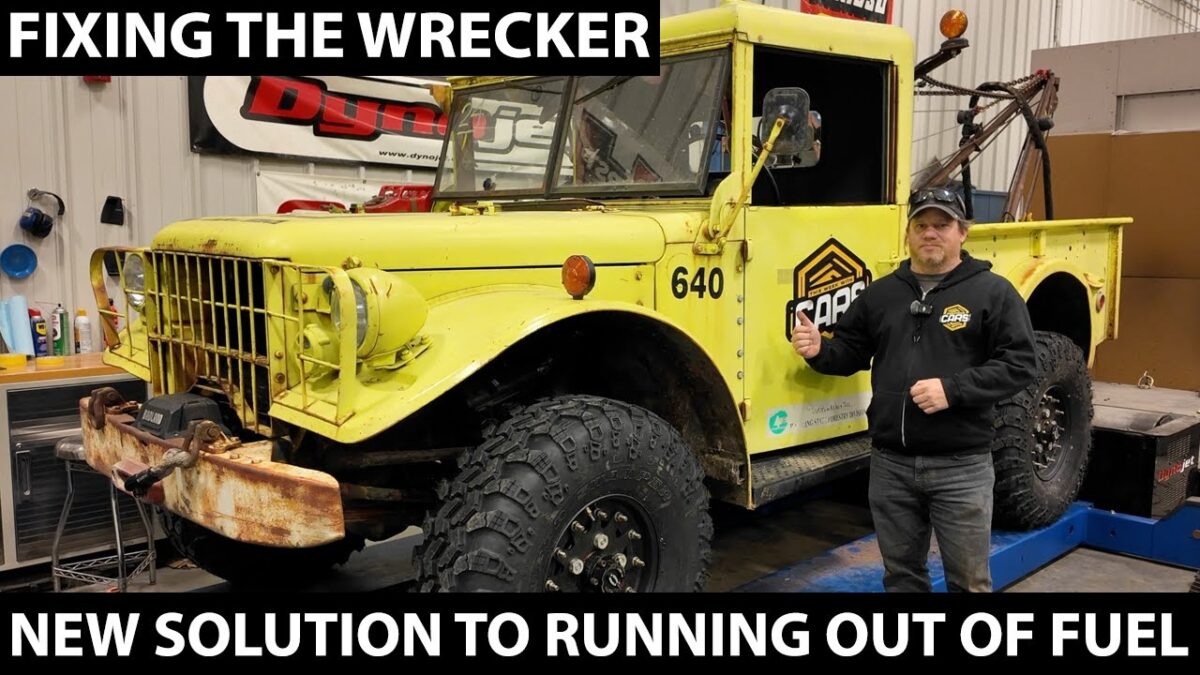 Upgrads to the Fuel System on the Wrecker