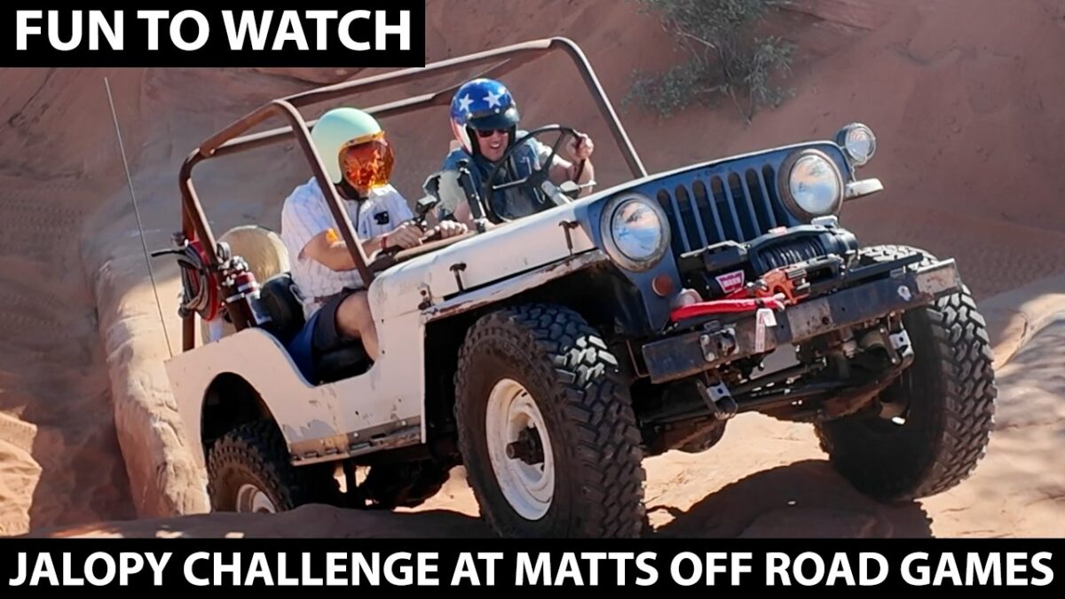 Jalopy Race at Matts Off Road Games